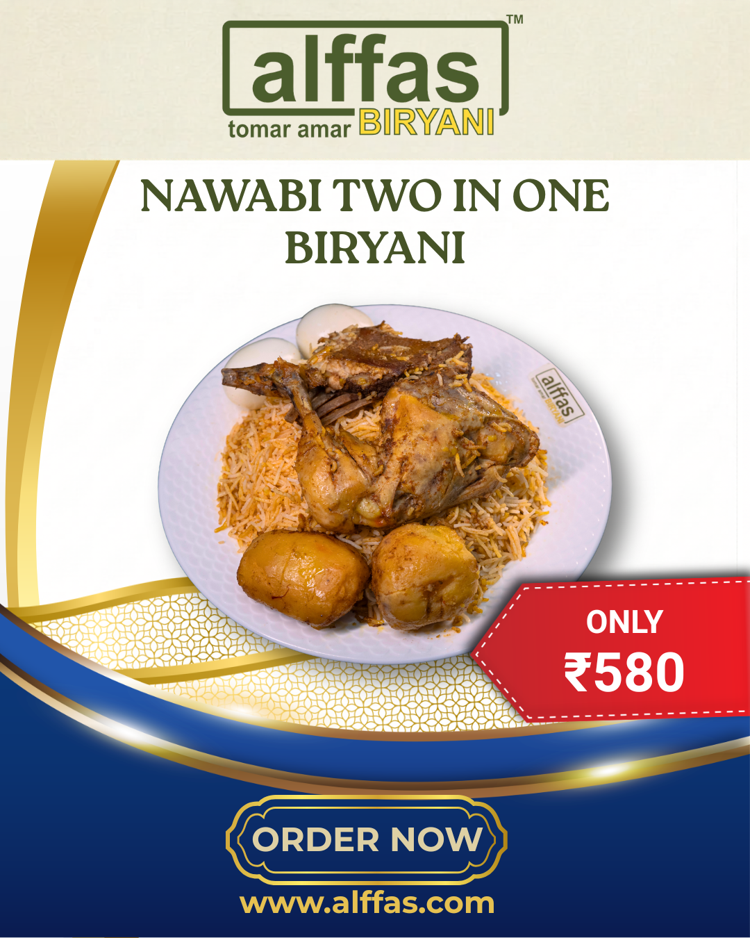 Nawabi Two in one Biriyani